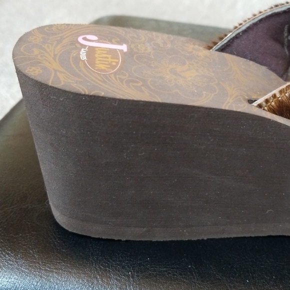 Justin womens sandles brand with tag and bag - Picture 3 of 3
